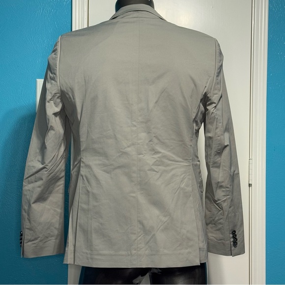Zara Man Gray Blazer Sport Jacket Size 42 NWT - Picture 12 of 16